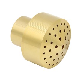 Hooshing Brass Fountain Nozzle 1/2" DN15 Pond Column Water Sprinkle Head for Garden Pond Amusement Park