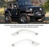 1 Pair Interior Door Handle Inserts Cover Left Right Inner