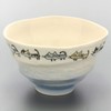 Mino Ware Lightweight Rice Bowl, Approx. 4.7 inches (12 cm),