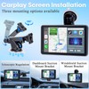 Carplay for Apple Portable Car Screen: Easy Setup 7 Inch