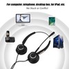 Call Center USB Headset Light Weight Noise Cancelling USB Call