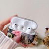 MINSCOSE for AirPods Pro 3 Clear Case,Cool Leopard Flower Collage