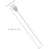 100 Pcs Corsage Pins Teardrop Pearl Pins Sewing Wedding Bouguet