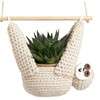 QUINTRA Flower Pots Sloth Gift, Sloth Hook, Suitable for Succulent