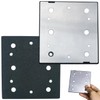 Square Sander Pads 1/4 Sheet Finish Sander Replacement Pad for