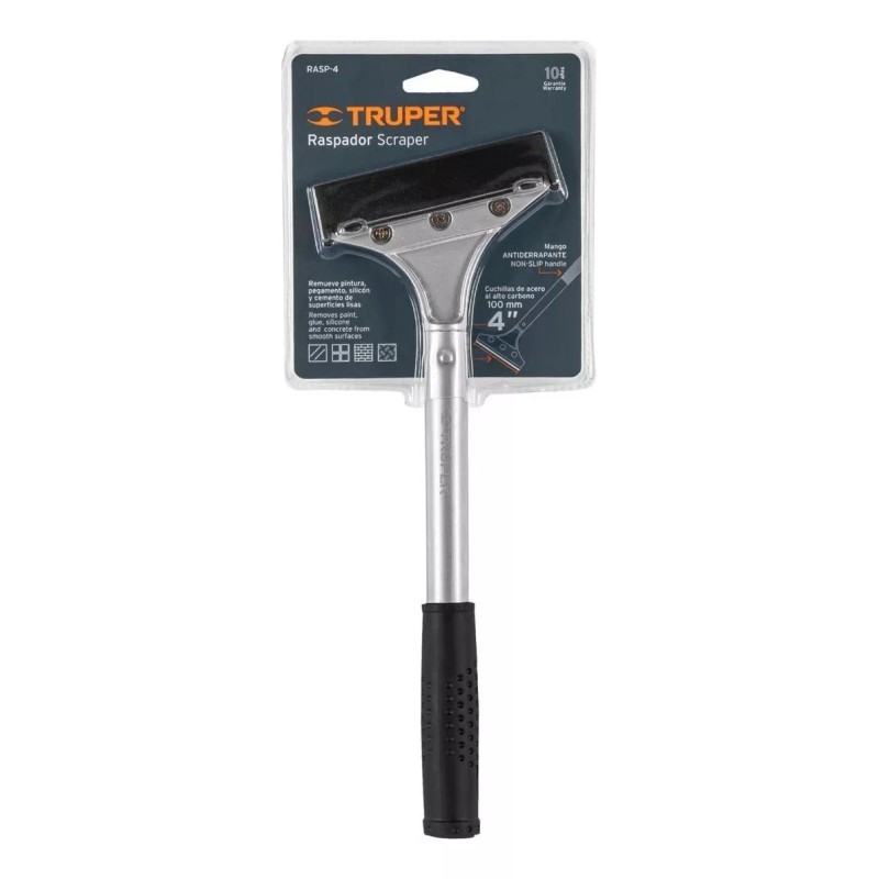 Truper Raspador Con Mango, Navaja De 4 Truper 15962