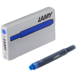 Lamy Lamy – 5 Tintenpatronen T10 Blau (1 Päckchen)