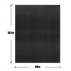 LINLA Premium Absorbent Oil Mat Contains Liquid Garage Floor Mat