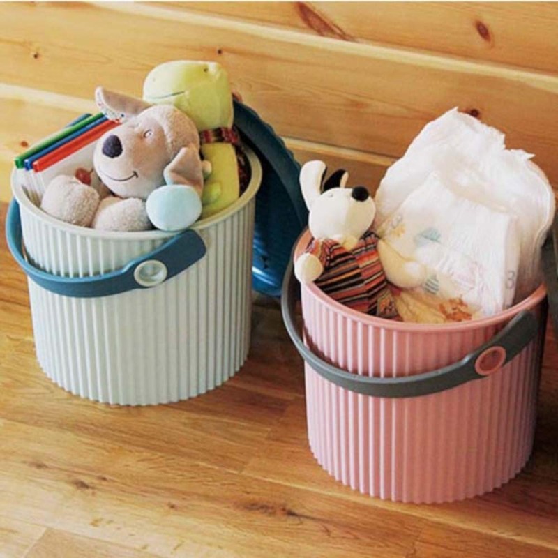 Hachiman Omnioutil Bucket S - (Pink) Height 21.1 cm