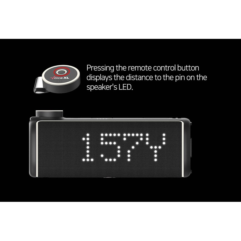 GOLFBUDDY Voice XL Magnetic Golf GPS Speaker - Distances Visible,