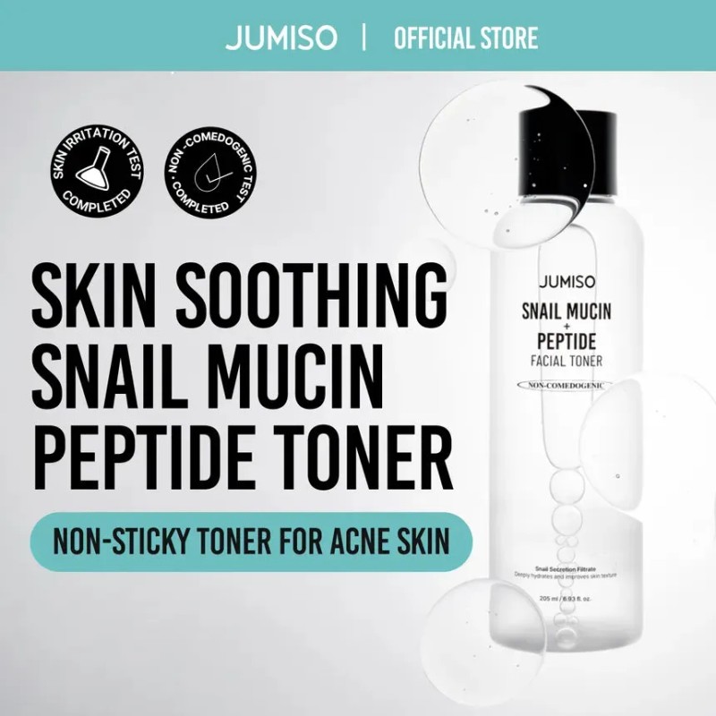 Jumiso - Snail Mucin + Peptide Facial Toner - 205ml