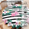 Yibeas Table Cloth Flamingo Round Tablecloth 60 inch Birds Pink