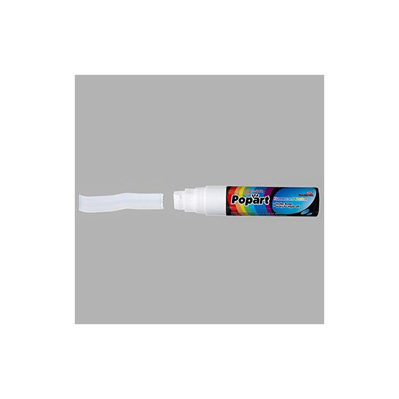 Dry Erase Extra Large Tip Marker White 15mm