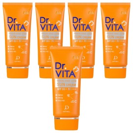 Dr. Vita Vitamin Sun Cream SPF50+ PA+++, 50g, 5 pieces / 닥터비타 비타민 선크림 SPF50+ PA+++, 50g, 5개