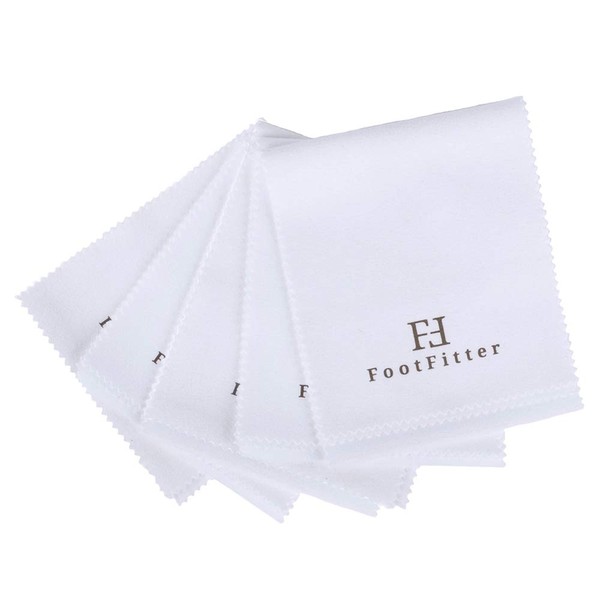 FootFitter Traditional Buffing Shoe Shine Microfiber Cloths – Best Long