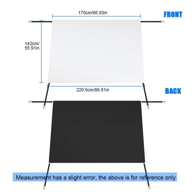 TSUINZ Car Front Windshield Sun Shade Cover For Dodge Foldable