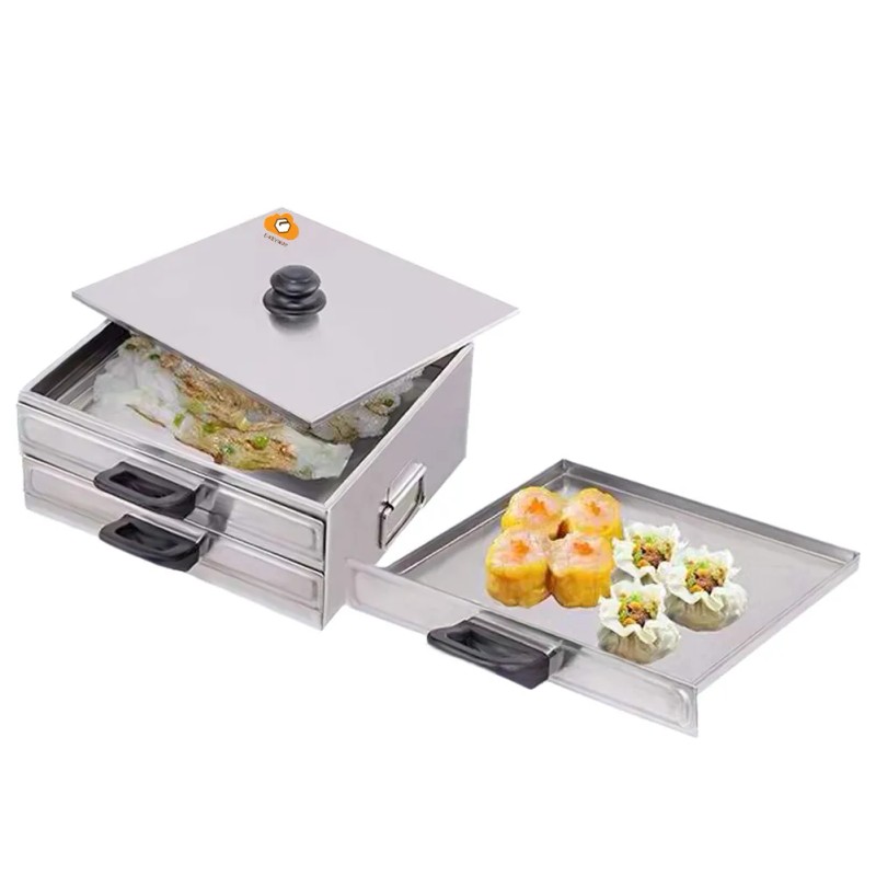 E-KEYWAY Steamer Chinese Rice Noodle Roll Changfen Vermicelli Food Maker