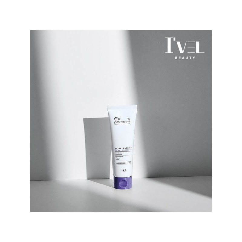 아이블 익스퍼센트 수퍼배리어 폼 클렌저 120ml Ible Expercent Super Barrier