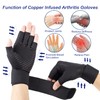 Copper Compression Arthritis Gloves with Adjustable Strap, Best Hand Wrist