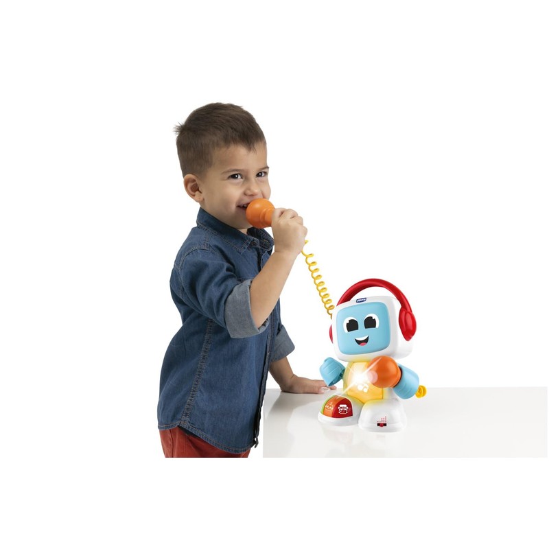 Chicco Robit Singe mit mir, Electronic Music Game with Microphone,