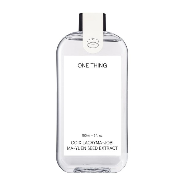 ONE THING Coix Seed (Adlay) Extract 5 fl. oz. | Hydrating Toner for Dewy Glowy Skin, Dark Spots, Blemishes, Acne Scars, Uneven Tone | Korean Skin Care