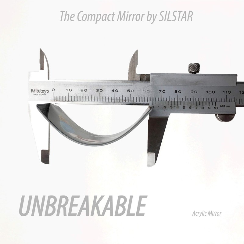 SILSTAR PROFESSIONAL コンパクトカードミラー 割れないアクリルメイクアップミラー バニティミラー (ラジャ・ラヴィ・ヴァルマ_マンガラムルティガネーシャ) 149