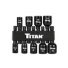 Titan 16297 9-Piece Metric Magnetic Nut Driver Set, Nut Setter