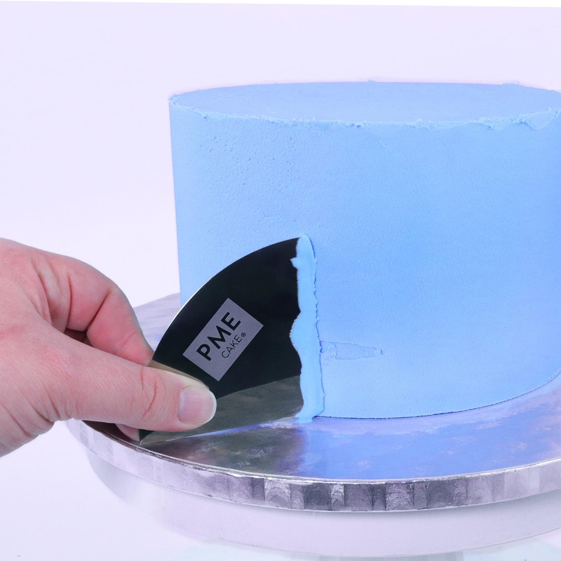 PME SS23 Mini Flexible Icing Side Scrapers, Set of 3,