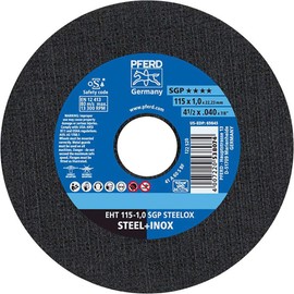 Pferd – Cutting Disk EHT 115 – 1.0 A60 S SGP-INOX
