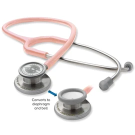 ADC Adscope 608 - Convertible Clinician Stethoscope - Pink