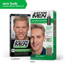JUST FOR MEN Hair Color H-10 Sandy Blond 1 ea (Pack of 7)
