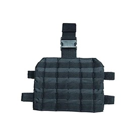 Tactical Leg Panel Platform MOLLE Webbing Modular System Airsoft Black