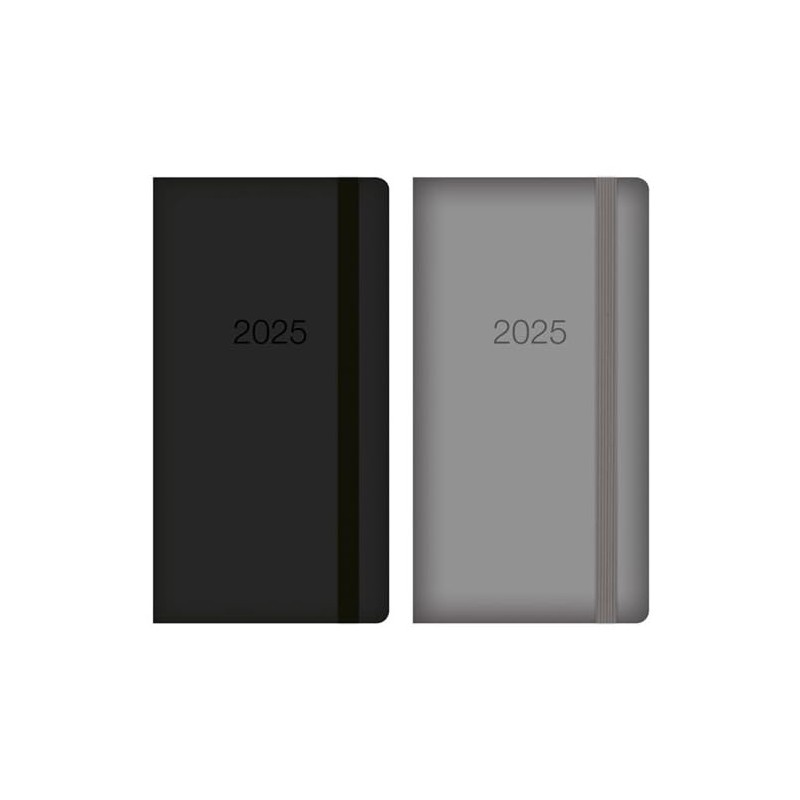 2025 Diary Slim Size Week to View Diaries Full Year