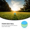 BESPORTBLE 20pcs Eva Golf Rainbow Balls Soft Training Balls for