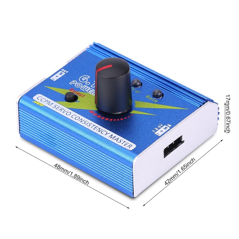 Dilwe Motor Servo Tester, Electronic Speed Controller Checker Master For