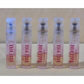 5 Samples Vials VOCE VIVA by Valentino for Women 0.04 oz 1.2 ml EDP **LOW FILL**
