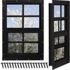 NOTASA Shed Windows 2 Pack, Chicken Coop Windows 14" x