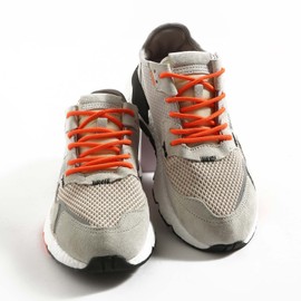 VSUDO 79 Inches Round Orange Boot Laces, 5/32" Diameter Orange Shoe Laces for Boots, Work Boot Laces Heavy Duty, Hiking Boot Shoelaces for Men or Women (2Pairs-Orange-200CM)