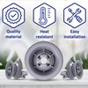1 Piece Dishwasher Wheels for Upper Basket Ø 31 mm