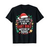Dirt Bike Instead of Toys Christmas Outfit for Riders T-Shirt