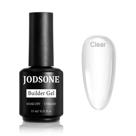 JODSONE 15ml Builder Gel Nails Clear Strengthener Extension Hard Gel Long Lasting High Effects Nail Art Design Manicure Gifts