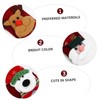 CAXUSD 4pcs Christmas Kitchen Appliance Handle Cover Refrigerator Handle Gloves