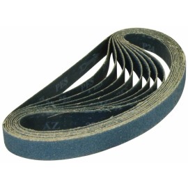 Roxx Tools 1-1/2" x 30" Zirconia Pipe Sanding Belt 6 each: 60 120 180 240 320 Grit-30 PACK