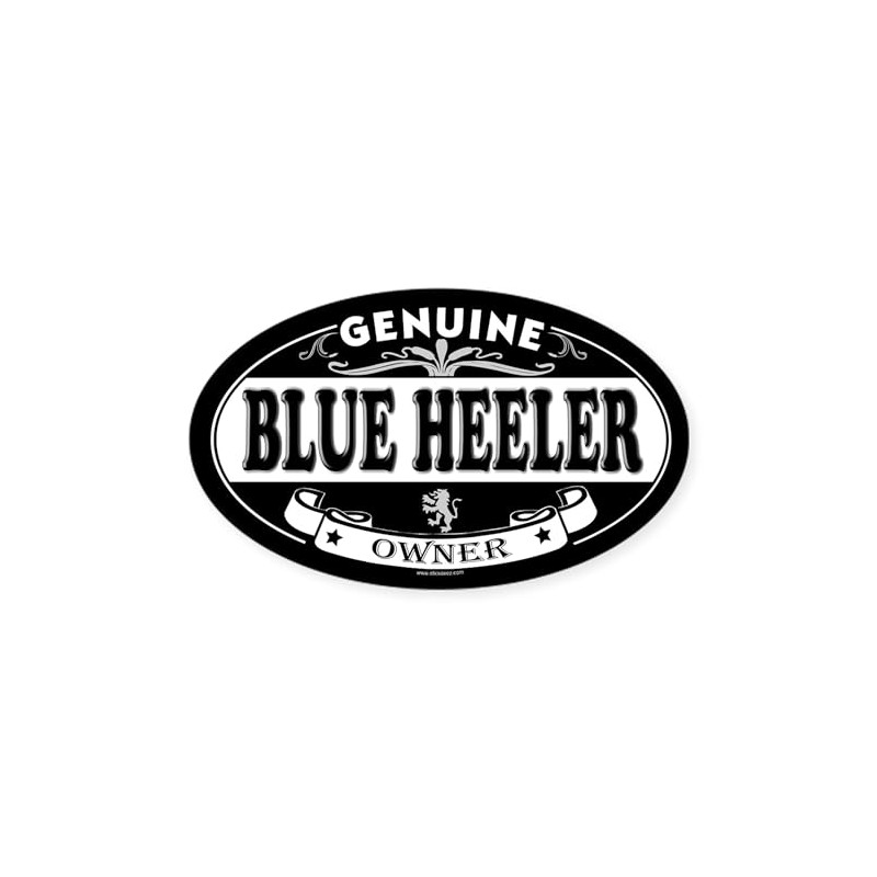 CafePress Blue Heeler Oval Sticker Oval Car Bumper Sticker