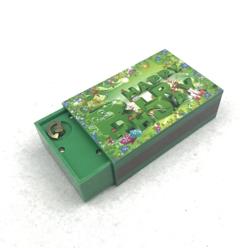 Mr Christmas Matchbox Melodies Musicbox Small Plastic Music Box -