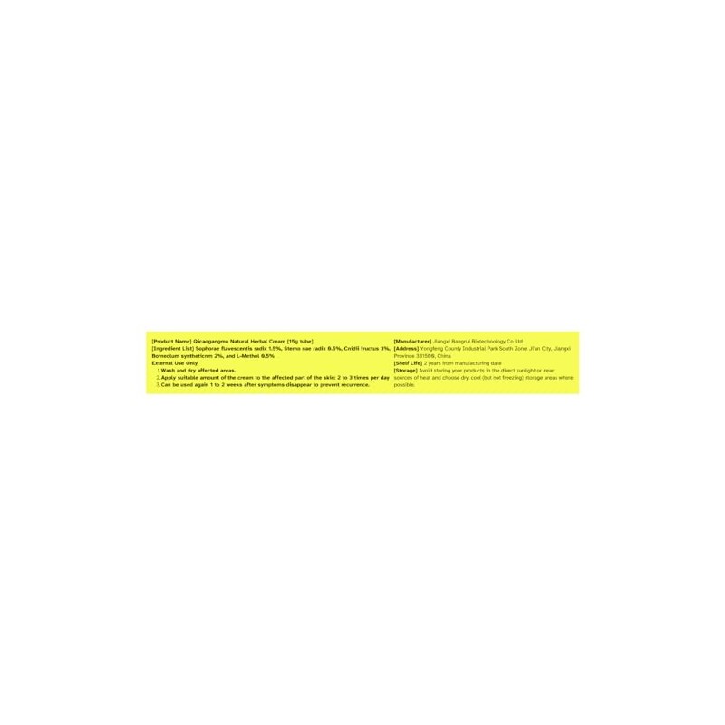Vendedor Oficial - Crema Herbal China - Alivio Natural Para