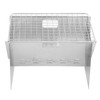 Folding Charcoal BBQ Grill Stainless Steel Mini Detachable Portable Barbecue