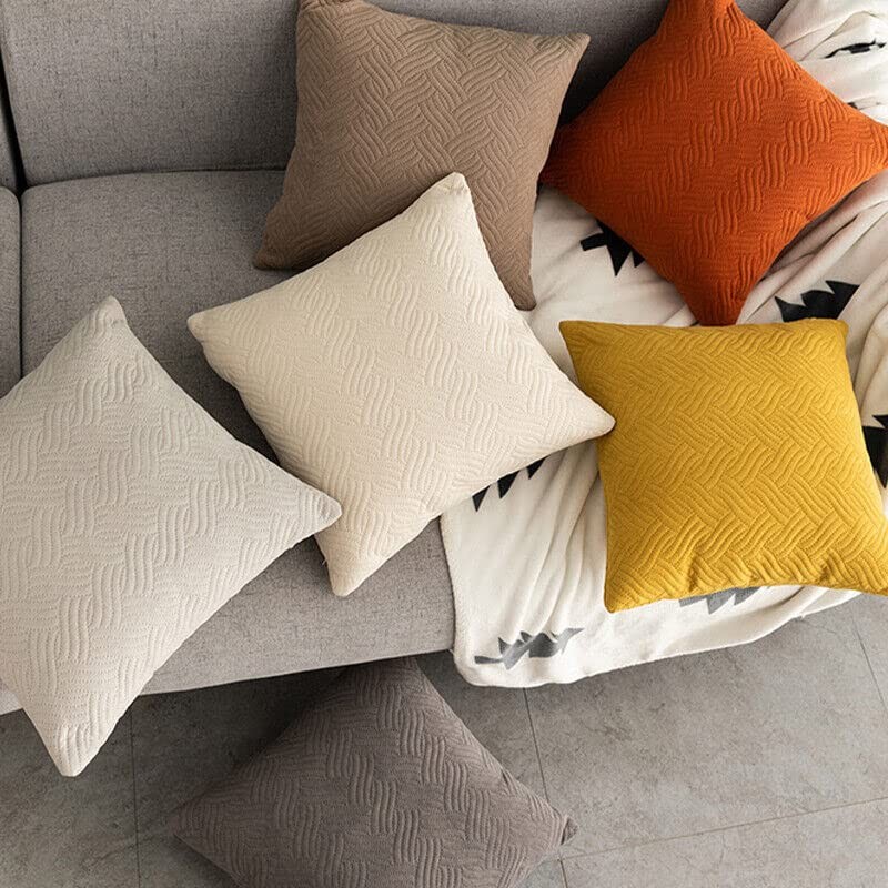 1PC Modern Decorative Velvet Cushion Cover Square Velvet European Pillowcase,