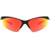BEZLIT Sporty children's sunglasses for boys and girls, red