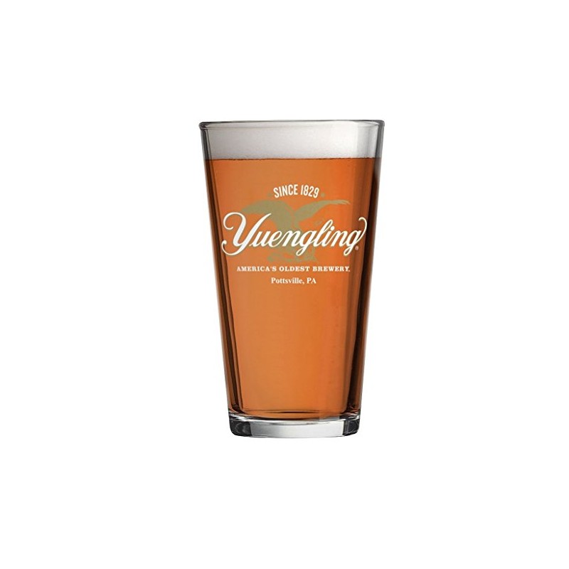 Yuengling Brewery Eagle logo Since 1829 Beer Pint Glass